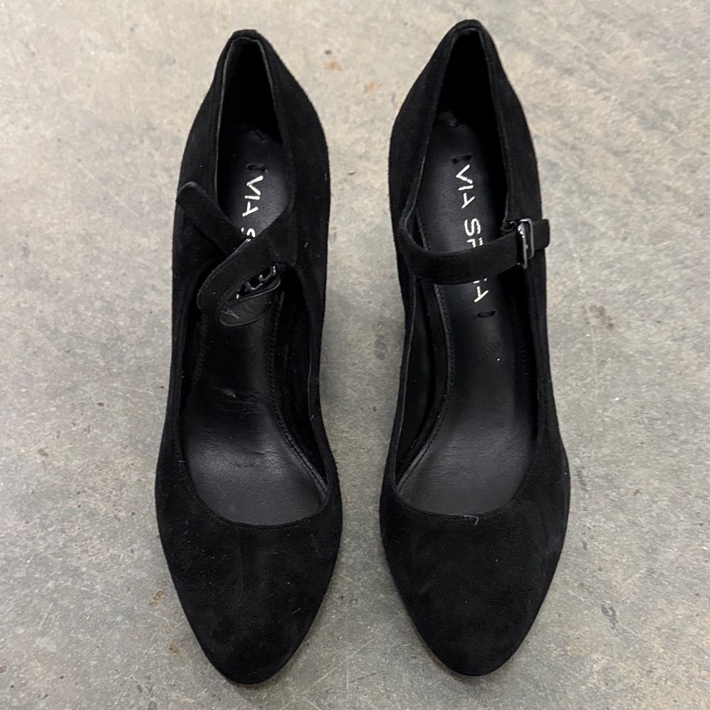 Via Spiga Black Heels